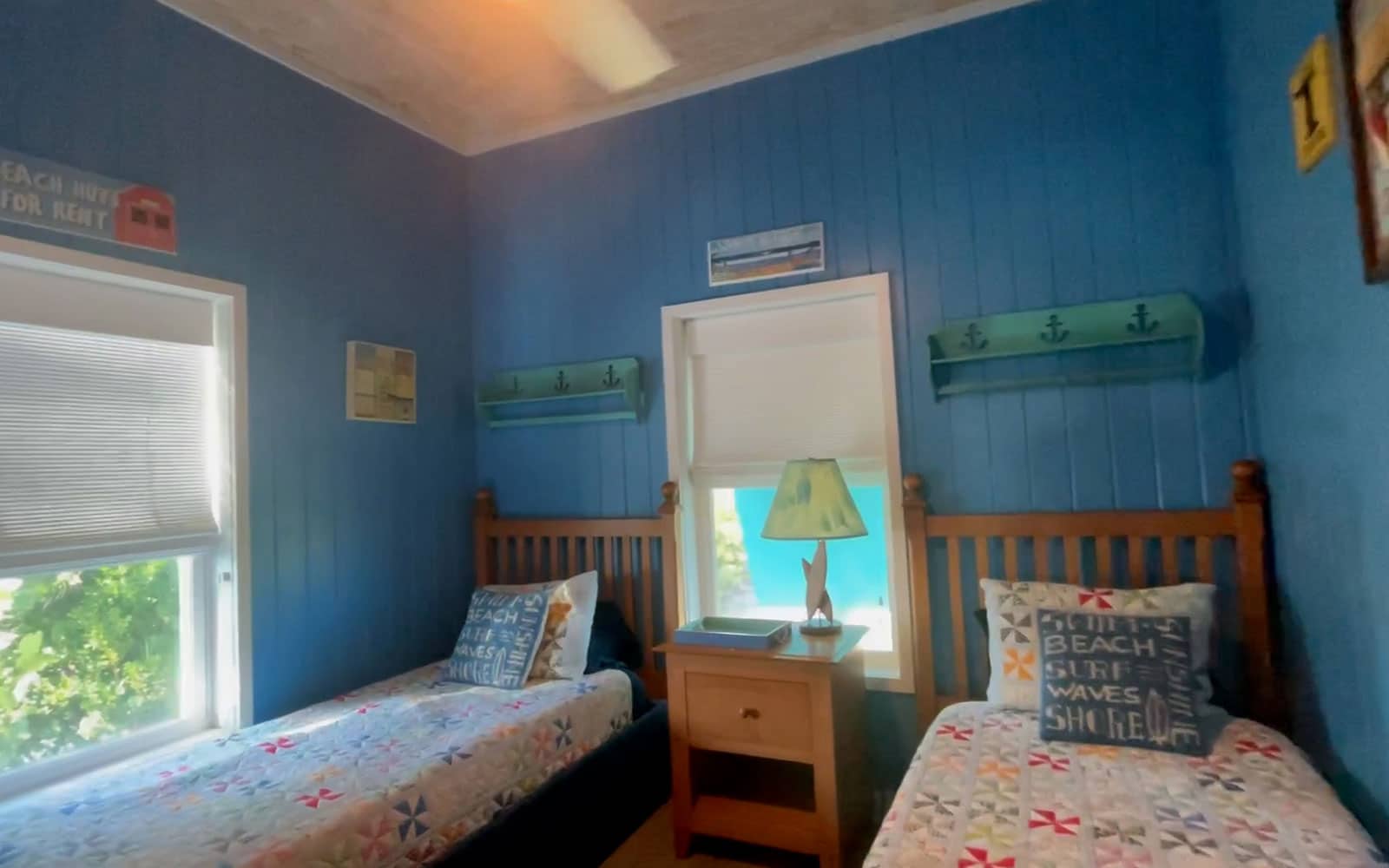 Another view of the twin guest bedroom